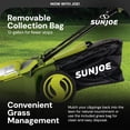 thumbnail image 5 of Sun Joe Push Lawn Mower and Mulcher, 17" Electric Walk Behind Grass Cutter, SUJ-MJ403E, 5 of 11