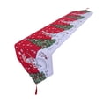 thumbnail image 3 of simhoa Christmas Table Runner Trendy Christmas Tablecloth for Holiday Seasonal Home, 3 of 8