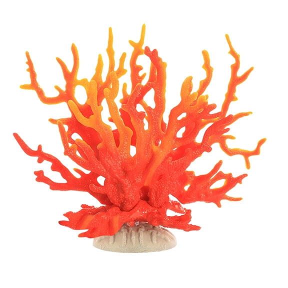 geerera Artificial Coral Ornament, Aquarium Plasitc Water Plants for Fish Tank, Sea View Beach Rooms Decorations