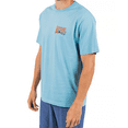 thumbnail image 3 of Rip Curl DUSTY BLUE Men's Pushin Daises Tee, US Large, 3 of 4