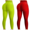 thumbnail image 2 of SMihono Pantalon en Lin pour Femmes Mode Grande Taille Décontracté Ample 2 Pcs Pantalon de Yoga Taille Haute pour Exercice Entraînement Physique Course à Pied Jambes Larges pour Femmes, jusqu'à 65 % de Réduction!, 2 of 7