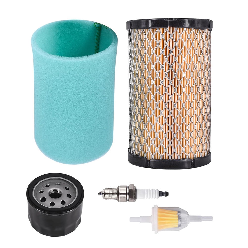 5-Piece Air Filter Oil Change Kit Parts Compatible With Many Lawn Mowers