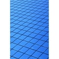 thumbnail image 2 of Posterazzi DPI1776557 Symmetrical Pattern of Blue Squares Poster Print by David Chapman, 11 x 17, 2 of 4