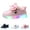 Black, variant on Boys Girls Light up Shoes Toddler Baby LED High Top Sneakers 12-18 Months 3T 4T 5T Bowknot Walking Ankle Boots White 6