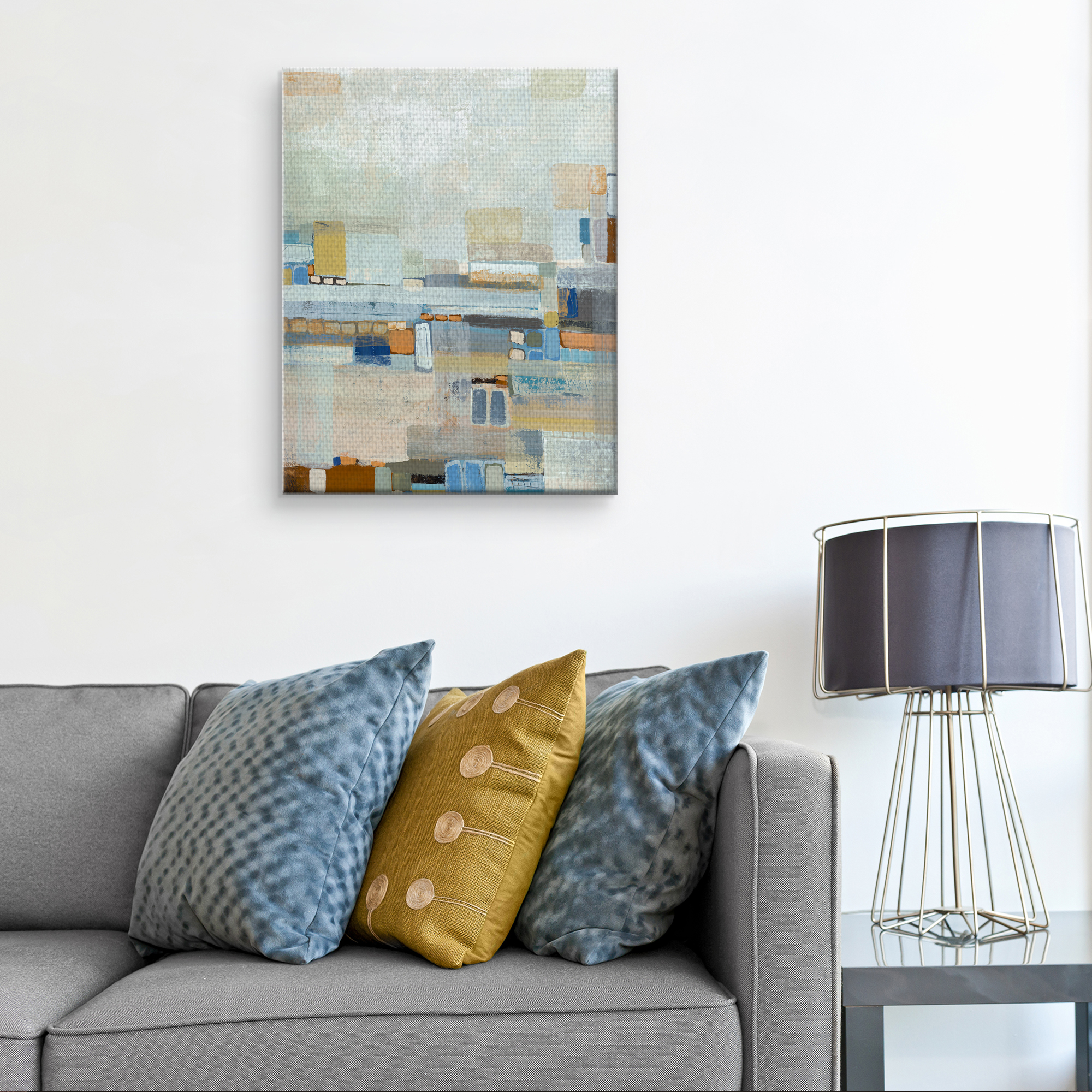 Fine Art Canvas Cube View #2 Abstract by Kyle Goderwis Canvas Art Print