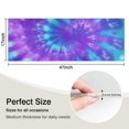 thumbnail image 5 of Purple Blue Tie Dye Pattern Kitchen Rug Mat,Kitchen Runner Rugs Non Skid Washable,Decorative Kitchen Floor Mats for Kitchen,Sink,Laundry,17"X47", 5 of 5