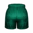 thumbnail image 7 of Jalioing Women's High Waist Shorts Drawstring Waist Shiny Shorts Summer Fashion Night Out Party Shorts, 7 of 7