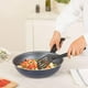 thumbnail image 5 of Sartén Wok EKCO 67434 28 cm Azul con Antiadherente, 5 of 6