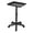 Black, variant on Salon Tray, Salon Rolling Tray with Adjustable Height, Salon Tray on Wheels, Salon Color Tray Ideal Use As Tattoo Tray, Medical Tray and Dental Tray
