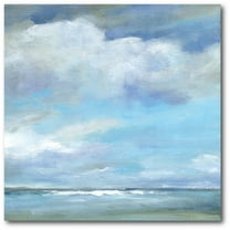 Courtside Market Sunset Shadow I Gallery-Wrapped Canvas Wall Art, 16x16