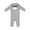 AC-Heather Grey, variant on My Dad Saves Lives Ambulance Baby Romper Coveralls