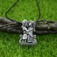 thumbnail image 1 of Collar con colgante de talismán y amuleto vikingo para pareja de amantes, con runas vikingas, para mujer y hombre, regalo de San Valentín., 1 of 3