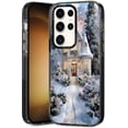 thumbnail image 2 of 2 Packs Christmas Transparent Print Phone Case for Samsung Galaxy A16 5G 6.7", Aesthetics Pattern Design Soft Silicone Xmas Cases, Shockproof Bumper Protector Camera Girls Women Cover, Tree, 2 of 5