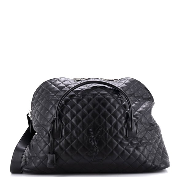 Pre-Owned ES Giant Travel Bag Quilted Leather By Rebag