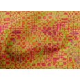 thumbnail image 4 of oneOone Cotton Cambric Orange Fabric Batik Sewing Craft Projects Fabric Prints By Yard 56 Inch Wide - YA, 4 of 4