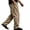 Khaki, variant on Pants Mens Fleece Carpenter Pants Side Tool Pocket Straight Leg Soft Thick Trousers For Fall Winter Casual Lounging Wear Red M