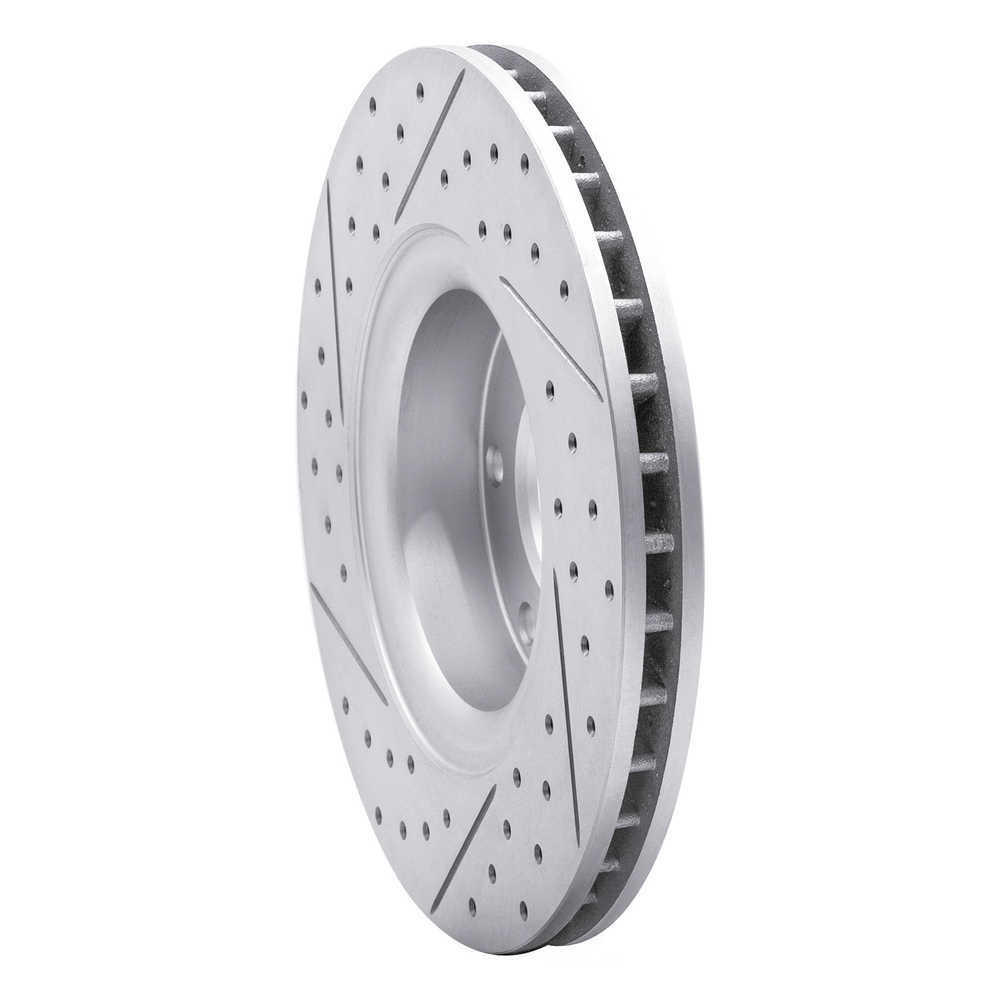 Dynamic Friction Company 830-48046R DFC Geoperformance Rotor - Drilled and Slotted