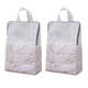thumbnail image 1 of Bolsa de malla para lavar ropa interior, plegable, con asa y cremallera, ideal para viajes., 1 of 8