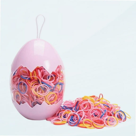 Womens Polyband Elastic Hair Tie - Hair Accessories to Style With Ease and Keep Your Hair Secured Mini Hair Elastics No Damage Baby Hair Ties Small Tiny Ponytail Bands Stretch Elastics