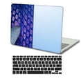 thumbnail image 3 of KSK KAISHEK for New MacBook Air 13" Case 2018/2019/2020/2021/2022 Rel. Model A1932&A2179&A2337 m1, Plastic Hard Case Shell Cover + Black Keyboard Cover, Purple series 0507, 3 of 5
