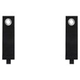 thumbnail image 1 of Monstrate Cables Correas Oficina en casa Atar Banda Fijación Soporte de almacenamiento Organizador Corbata Organización Soportes Negro XXL (50 Negro XXL (50*508mm) 2Conjunto, 1 of 6