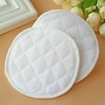 thumbnail image 5 of Reusable Breast Pads for Breastfeeding 12 Pack Organic Washable Nipple Pads Nursing Pads Cotton Highly Absorbent Postpartum Essentials（ 3.74 * 3.74inch/9.5 * 9.5cm）, 5 of 6