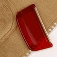 thumbnail image 5 of Wool Cashmere Comb Fabric Sturdy Sweater Pilling Remover DE Fuzzing Durable Vacation Use Brass Comb Wide Applications Portable Manual , Red, 8cmx4cmx0.5cm, 5 of 8