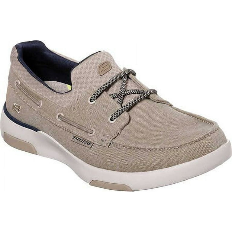 Skechers Men s Bellinger Garmo Slip on Comfort Boat Shoe Walmart