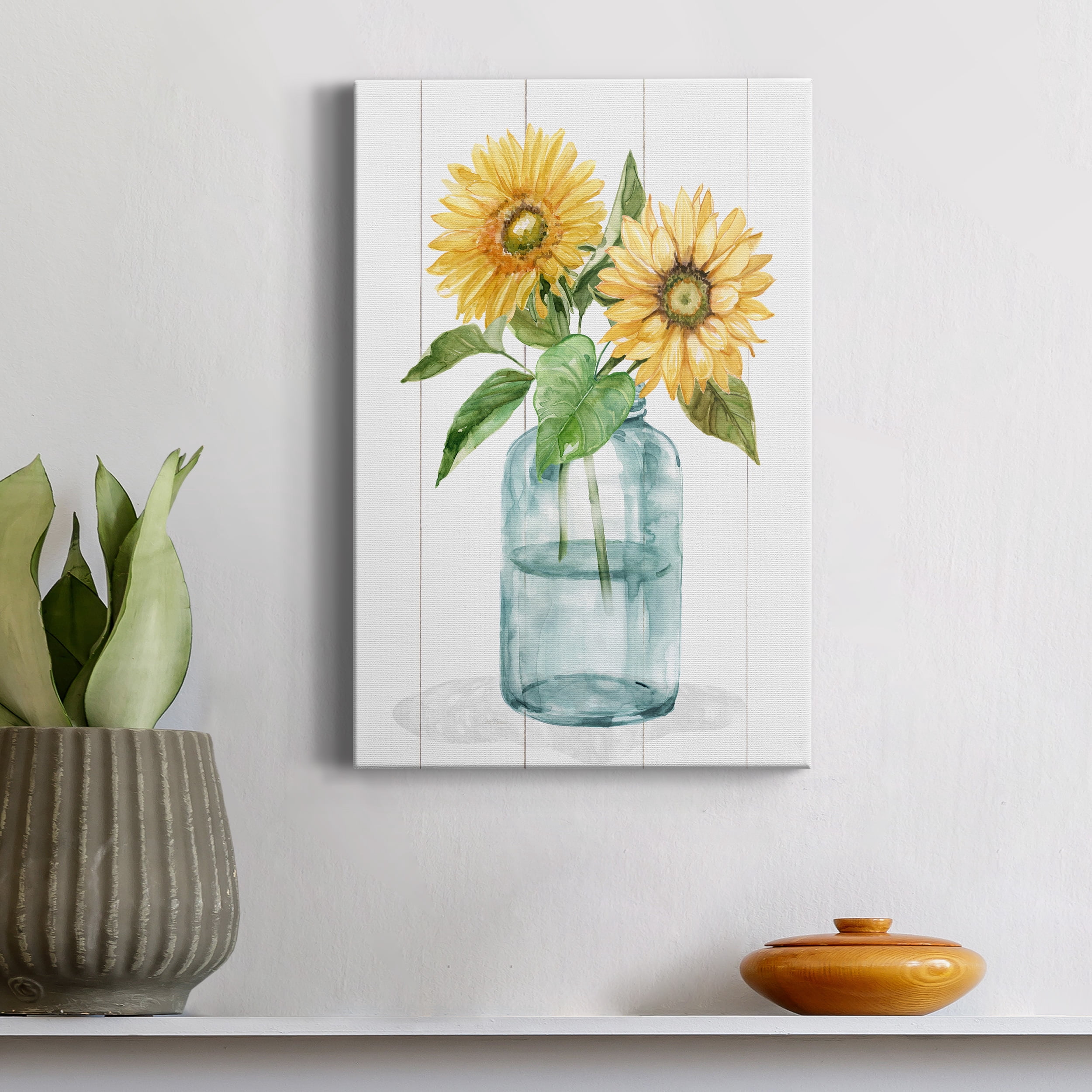 Sunny Day I Premium Gallery Wrapped Canvas - Ready to Hang - 8 x 12