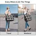 thumbnail image 4 of Daisy Women's Large Weekend Travel Bag Moving Canvas Handbag Thick Double Layer Beach Weekend Travel Unisex Hospital Maternity Delivery with Toiletry Waterproof, 4 of 5