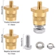 thumbnail image 2 of GUYUTING Vehicle Battery Connectivity Solution, Brass Adapters with Washers, Ensuring Tight Connection, 2 of 4