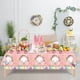 thumbnail image 4 of Mantel para fiesta de Pascua | Mantel desechable para fiestas de Pascua, cumpleaños y escolares | Mantel de plástico de 1,3 x 2,7 m para niños, manualidades y fácil de limpiar, 4 of 7