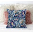 thumbnail image 4 of Sea Garden Rose Throw Pillow with Removable Cover in Light Green Red 18x18, 4 of 6