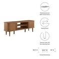 thumbnail image 4 of Modway Contour Rubberwood and MDF Wood TV Stand for TVs up to 60" in Walnut, 4 of 10