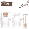 thumbnail image 2 of Paquete de 6 frascos de plástico mate KEWITY 100ml, 2 of 5