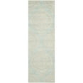 thumbnail image 5 of SAFAVIEH Soho Quinton Geometric Wool Area Rug, Blue/Beige, 5' x 8', 5 of 10