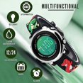thumbnail image 5 of Kids Watches Digital Girl Watches Ages 5-12 Sport Waterproof 3d Cute Cartoon Digital 7 Colors Lights Wrist Watch For Boys Girls Gifts Black, 5 of 5