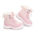 thumbnail image 4 of GYMEPIC Girls Snow Boots Warm Faux Fur Lined Non-Slip Winter Outdoor School Hiking Kids Boots, 4 of 4