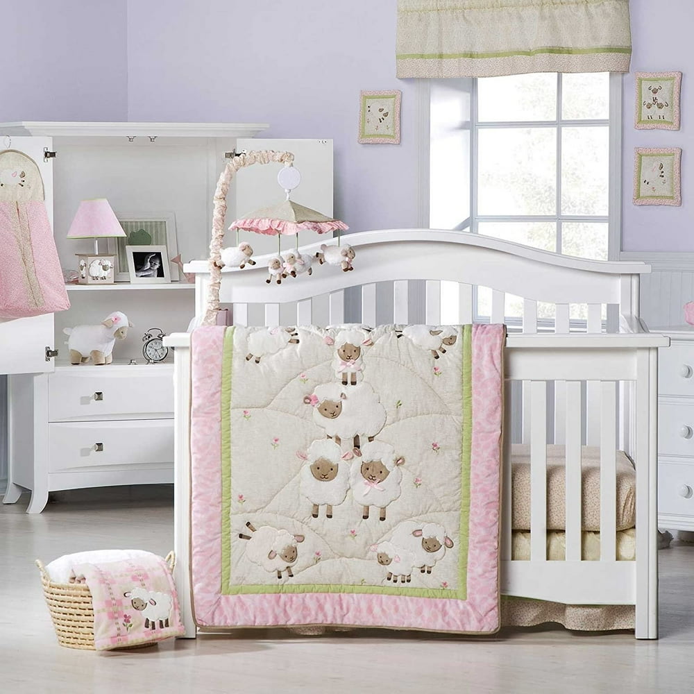 Kidsline Sweet Dreams 4 Piece Baby Crib Bedding