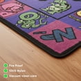 thumbnail image 5 of SAFECASTLE Alphabet Charlie Kids Educational Area Rug – 5'4" x 7'8" – ABC Alphabet Border Classroom Carpet for Playroom, Classroom, Daycare, or Preschool – Durable Machine-Tufted Nylon Rug, 5 of 7