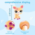 thumbnail image 5 of Mini Pet Toy Deer #2113 Collectible Little Animal Figurine Toys, 5 of 7