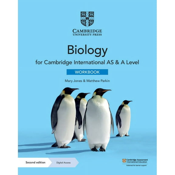 Cambridge International as & a Level Biology Workbook with Digital Access (2 Years), (Paperback)