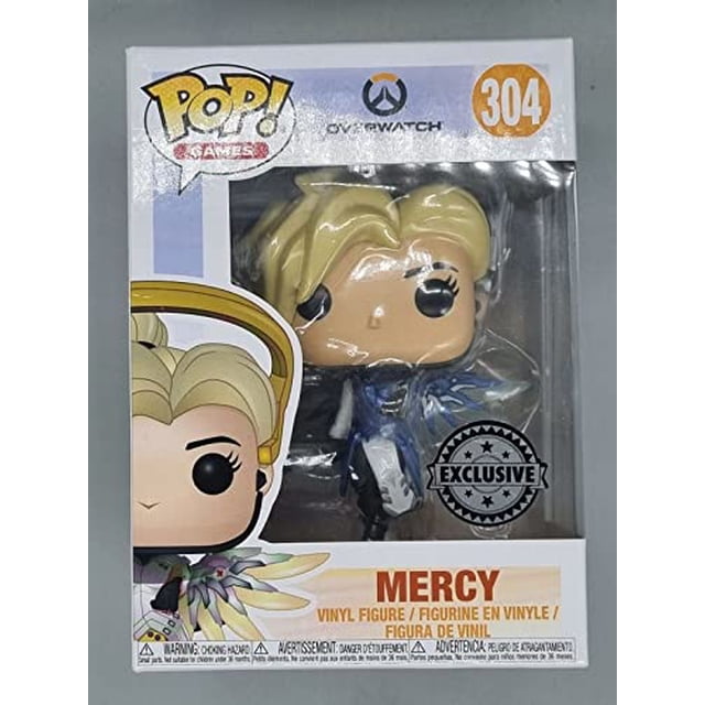Figura de acción Funko Pop! Juegos Overwatch Mercy #304