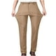 thumbnail image 2 of Pantalones de traje casuales con bolsillos y botones de color liso para hombre, 2 of 7