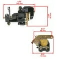 thumbnail image 3 of Replacement Rear Brake Caliper with Brake Pads for Yamaha Wolverine 350 YFM350FX 1995-2005, 3 of 4
