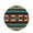 Turquoise,Red, variant on Welcome Sign for Front Door,Western Texas Star Retro Round Metal Welcome Front Porch Decoration,Country Farmhouse Brown Wooden Wall Hanging Sign for Living Room Kitchen Hallway Housewarming Gift 6''