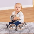 thumbnail image 2 of Silver Sensory Reflective Mirror Balls for Infants (Pack of 4), 2 of 2