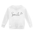 thumbnail image 4 of PMVFHDE Liquidation Chandail en Molleton pour Enfants Automne et Hiver à Manches Longues Mode Imprimé Col Rond Chandail à Capuchon pour Garçons et Filles Plus Chaud Chandail à Capuchon Manteau Chandail en Molleton pour Enfants, Blanc, 8-9 Ans, 4 of 4