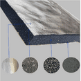 thumbnail image 2 of Silver 157*39" Aluminum Heat Sound Deadener Insulation Mat Thermal Shield Noise Reduce, 2 of 5