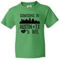 thumbnail image 3 of Inktastic Austin Texas Someone Loves Me Skyline Youth T-Shirt, 3 of 5